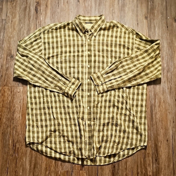 St. John's Bay Other - Mens Authentic St Johns Bay Plaid Button-Down Shirt XXLT